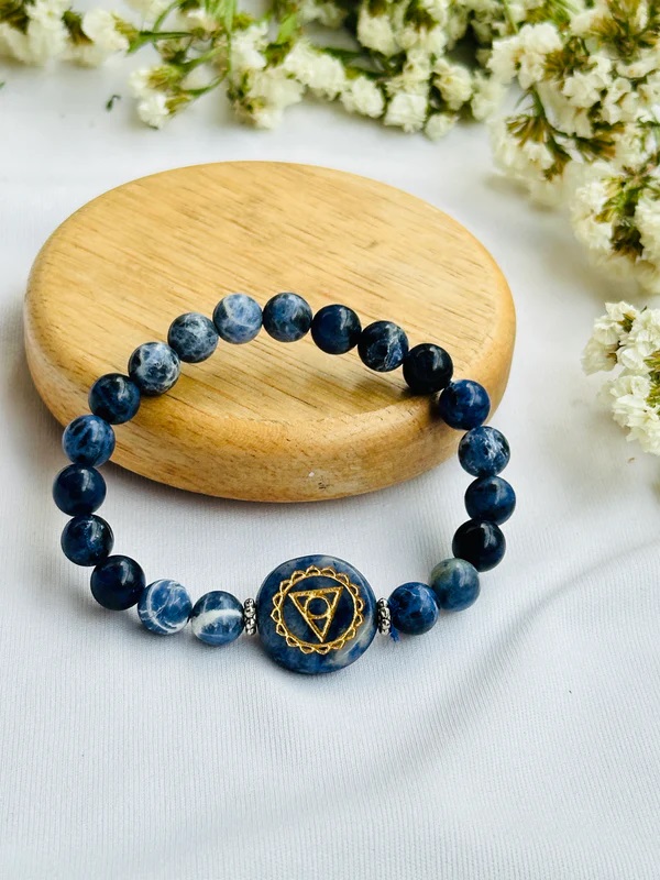 Blue lace Agate Bracelet